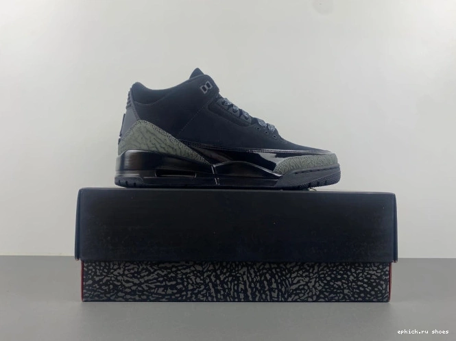 Rep Cat Jordan Air 3 Retro Black CK9246-168 0710